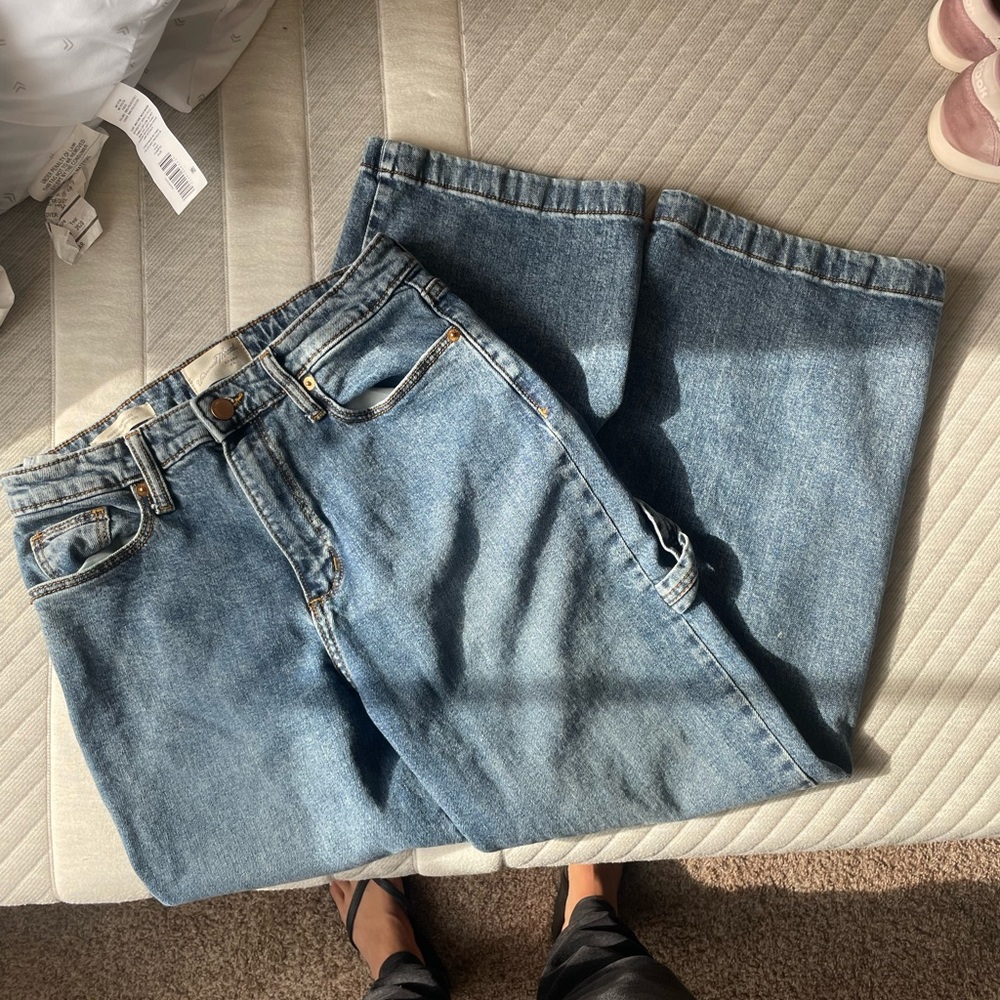 High Rise Wide Leg Cargo Pants